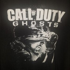 Call Of Duty Ghosts Black 2XL T-Shirt